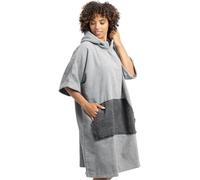 HOMELEVEL Accappatoio Poncho da Surf - Poncho Uomo Donna Surf - Vestaglia Pigiama - Felpa con Cappuccio Oversize Super Calda - Poncho Mare Cotone