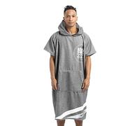 HOMELEVEL Accappatoio Poncho da Surf - Poncho Uomo Donna Surf - Vestaglia Pigiama - Felpa con Cappuccio Oversize Super Calda - Poncho Mare Adulto
