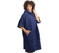 HOMELEVEL Accappatoio Poncho da Surf - Poncho Uomo Donna Surf - Vestaglia Pigiama - Felpa con Cappuccio Oversize Super Calda - Poncho Mare Cotone