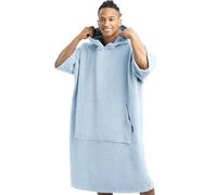 HOMELEVEL Accappatoio Poncho da Surf - Poncho Uomo Donna Surf - Vestaglia Pigiama - Felpa con Cappuccio Oversize Super Calda - Poncho Mare Cotone