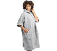 HOMELEVEL Accappatoio Poncho da Surf - Uomo Donna - Vestaglia Pigiama - Felpa Con Cappuccio Oversize Super Calda - Mare Cotone