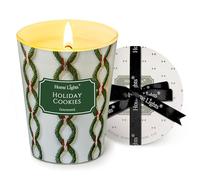 HomeLights 1-Wick candele per casa profumata - 6.7oz cera di soia miscela candela fragranza di lunga durata, rustico moderno arredamento della casa e regali di riscaldamento, Cookie di vacanza