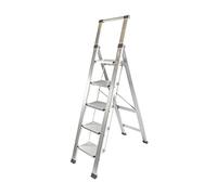 Homelux 710028 - Scala domestica piatta, in alluminio, 5 gradini