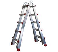 Homelux 825035 Scala Telescopica Multiuso, 2 x 10 gradini