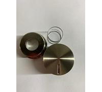 HOMELY COMPATIBILE CON FRANKE MANOPOLA cromata in plastica completa di borchia e molla in dotazione RICAMBIO ORIGINALE FUN CODE 133.0168.108 MN 0001