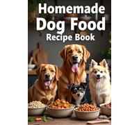 Homemade Dog Food Recipe Book: The Complete Guide to Making Homemade Dog Food: Over 150 Healthy, Delicious, and Easy Recipes Suitable for Allergy Sufferers and Dogs of Any Size and Age