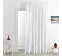 HomeMaison.com Tenda in Etamina - Tenda a righe - Tenda oscurante - Tenda beige - Tenda 140 x 240