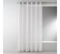 HomeMaison.com Tenda in garza tessuta, grande larghezza, bianco, 300 x 260 cm