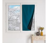 HomeMaison.com Vetratura oscurante - Vetratura foderata - Vetratura in pile - Vetri blu pavone - Vetri 90 x 210