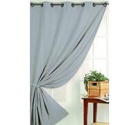HomeMaison HM6985063646 - Tende 100% oscuranti, Colore: Grigio