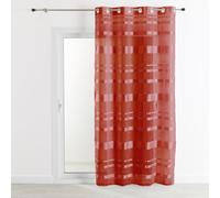 Homemaison PRONTA da Tenda a Righe Orizzontali, Rosso Vivo, 140 x 240 cm