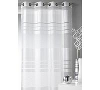 HomeMaison, Tenda con Strisce Orizzontali, Rosa, 140 x 240 cm