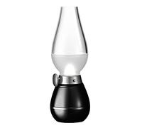 Homemania HOMPT_0032 Lampada da Tavolo Brigida, Multicolore in Metallo, Vetro, 21 x 7.5 x 8 cm, 1 x LED, Max 0.4W, 30LM, 300K