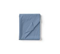 HOMEMANIA Lenzuolo One - Singolo, Tinta Unita - per Letto - Azzurro in Cotone, 150 x 280 cm