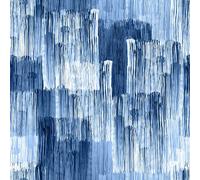 HOMEMANIA Tappeto Stampato The World Of Blue - Astratto - per Soggiorno Camera - Multicolore in Poliestere, Cotone, 120 x 180 cm