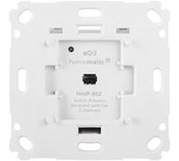 Homematic IP Attuatore di commutazione per interruttore di marca - 2 vie | Smart Home, 2 luci, risparmio energetico, 156757A0