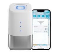 Homematic IP Home Control Unit, Smart Home Centrale, Controllo digitale tramite app gratuita, Alexa e Google Assistant, modalità online e offline, elevata protezione dei dati, 160322A0