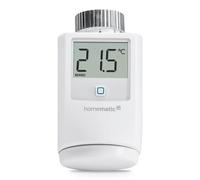 Homematic IP Smart Home 140280A1 - Termostato digitale per termosifone, controllo tramite app, Alexa & Google Assistant, facile installazione, risparmio energetico