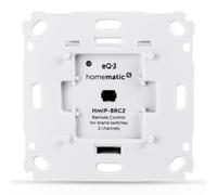 Homematic IP Smart Home - Pulsante da Parete per Interruttore di Marca, 2 ingressi HmIP-BRC2, 230v, 50Hz, Max.10mA