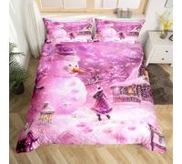 Homemissing Netter Schneemann Copripiumini 120x150cm Frohe Weihnachten Bettbezug Jungen Mädchen Rustikaler Bauernhof Betten Traumrosa Mit 1 Cuscinobezüge