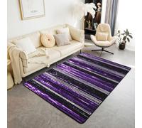 Homemissing Ombre Tappeti per Cucina 100x150cm | Strisce Decor per cucina e camera da letto Moderno Tappeto da Interno Soft Polyester