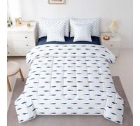Homemissing Sei sette 6 7 gelato baseball Piumino Letto con lenzuola 7 pezzi 200x200cm dolce dessert con Piumino per ragazzi ragazze giochi sportivi Letto Trapuntato camera da letto decorazione