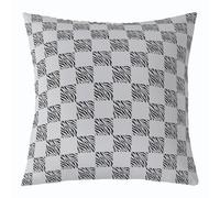 Homemissing Zebra Plaid Fodere per Cuscini Decorativi 1 Pcs 45x45cm | Gray nero Buffalo Checkered per Divano Sedia Cuscini arte moderna ultra morbido microfibra Copricuscini per divano