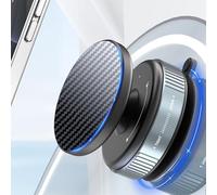 HomeMount Supporto Telefonico Magnetico Sottovuoto, Ventosa Supporto Telefono 360 ° Girevole, Adatto per iPhone 16/15/14/13/12 e Samsung su Superfici Lisce come Specchi, Vetro, Specchi Retrovisori