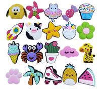 homenatur Accessori per Crocs - 20 Pezzi - Spilla per zoccoli sanitari - Decorazioni per Scarpe - Pins Ciondoli Shoe Charms - Donna Uomo Bambini - Sanità Ostelleria - Lavoro Parrucchiere