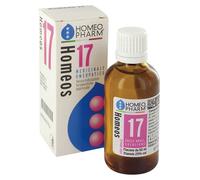 Homeo Pharm - Homeos 17 Medicinale Omeopatico Rimedio Cistiti Acute Confezione 50 Ml