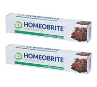Homeobrite Protezione Naturale Dentifricio All'Anice 2x75 ml Dentifric