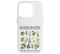 Homeopathy Herb Herbalism Medicine Homeopath Practitioner Custodia per iPhone 14 Pro