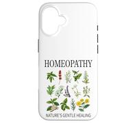 Homeopathy Herb Herbalism Medicine Homeopath Practitioner Custodia per iPhone 16