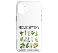 Homeopathy Herb Herbalism Medicine Homeopath Practitioner Custodia per iPhone 16 Plus