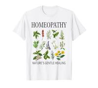 Homeopathy Herb Herbalism Medicine Homeopath Practitioner Maglietta
