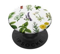 Homeopathy Herb Herbalism Medicine Homeopath Practitioner PopSockets PopGrip Adesivo