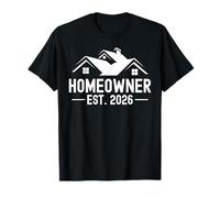Homeowner EST 2026 Housewarming for Proud New Home Owner Maglietta