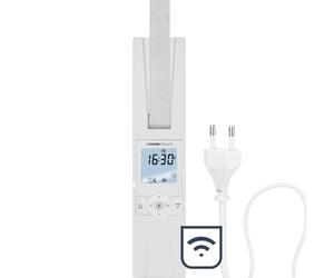 HOMEPILOT avvolgitore elettrico smart RolloTron premium power per tapparelle fino 60 kg (circa 10 m²), per cinghia da 23 mm, comp. con telecomando (app & alexa tramite il web server domotico premium)