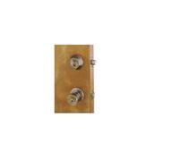 Homeplus Knob Door Lock Entry 1-38To1-34 Antique Brass