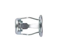 Homeponnew 20 dadi di espansione con viti, in acciaio zincato, colore argento, per pareti cave, compensato, fogli di plastica, dimensioni M5 e M6, compatibili con fissaggio a piastra sottile