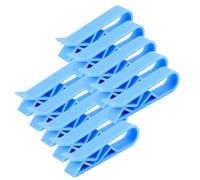 Homeponnew 4-10 clip per sacchetti della spazzatura in plastica 5 x 1 cm in plastica 4-10 bidoni adatti per cucina e casa, regolare la situazione come richiesto, clip per spazzatura facile e