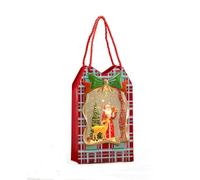 Homeponnew 5 batterie non rosse ColorRed Dimensioni 15725 cm Pacchetto festivo a tema natalizio per IDEALE per le vacanze Illuminazione natalizia Emette una luce calda incandescente 5 batterie no