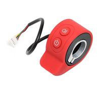 Homeponnew Acceleratore elettrico per scooter elettrico HX 61 x 29 mm o piste ciclabili progettato per un uso duraturo con una durata adeguata e un funzionamento costante (rosso)