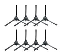 Homeponnew Accessori per spazzole laterali per robot ABIR K30 8 pezzi 8 pezzi spazzola laterale in nylon plastica che non lascia polvere o detriti dietro Lunga durataRealizzato con materiali di