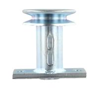 Homeponnew Adattatore lama con puleggia per Troy-Bilt, per CRAFTSMAN, modelli M320, compatibile OEM 687-02220, accessorio per tosaerba, struttura in metallo, argento (confezione da 1)