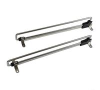 Homeponnew Aste telescopiche regolabili, retrattili per l'organizzazione dello spazio dell'armadio, versatili in armadi o lavanderie (300 mm)