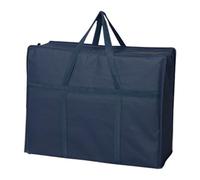 Homeponnew Borsa portaoggetti in tessuto Oxford impermeabile resistente per set di mobili da giardino, cuscini esterni, sedie pieghevoli e scooter, blu