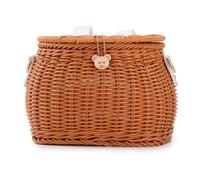 Homeponnew Cestino per bicicletta per bambini, per bici da equilibrio, 18 x 15 x 13 cm, per design in plastica resistente, compatibile con la maggior parte dei manubri, multiuso come zaino a tracolla