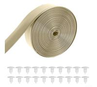 Homeponnew Cinghie di riparazione per sedie da giardino, 6,1 m, kit di ricambio per sedia da salotto, con rivetti, per sedie da spiaggia, piscina, mobili da pranzo, sedie da pranzo, altalene e