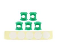 Homeponnew Clip per piante in plastica per interni ed esterni, 2 cm, cubi di supporto per piante rampicanti, senza perforazione, clip per viti da parete, forniture per giardinaggio (5 pezzi)